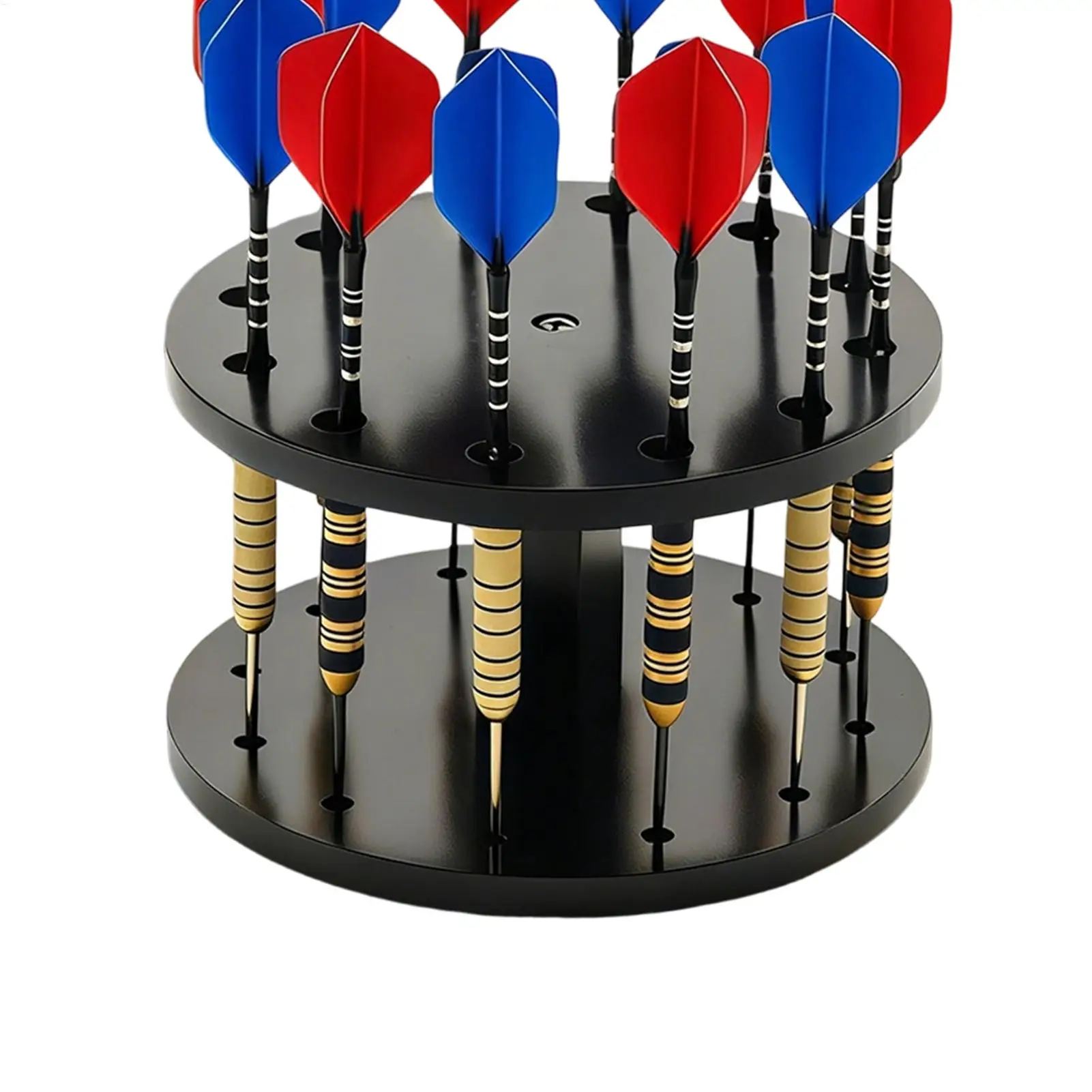 

Dart Display Holder Acrylic 12 Slot Lightweight Round Dart Display Stand Tabletop Display Rack For Dart Wooden Holder Accessory