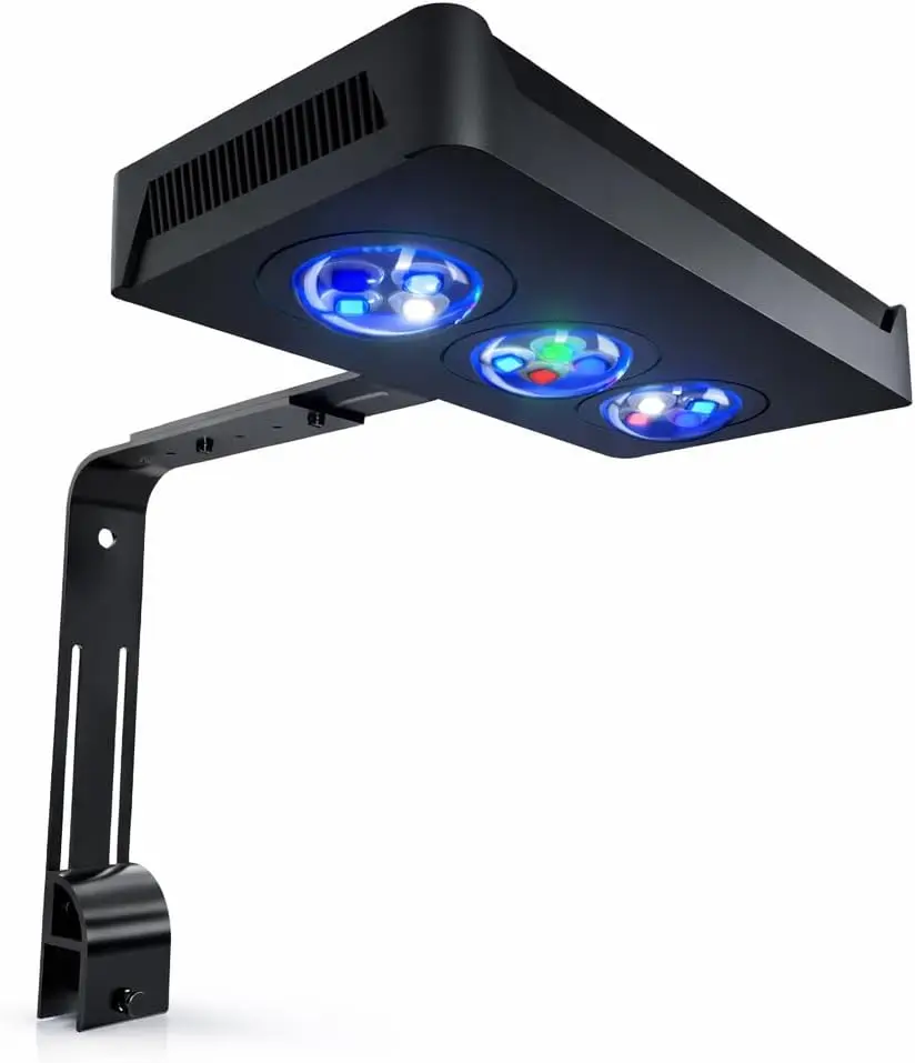 

Dimmable Full Spectrum Saltwater Aquarium Reef Led Light For Coral Sps Lps Sunrise Sunset Moonlight Nano Tank 10 24 Inches Up To