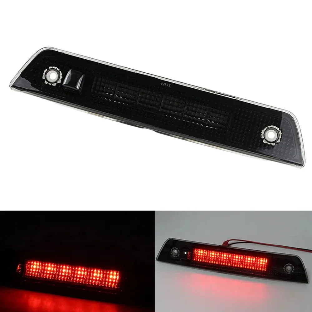 High mount third Tail Rear Stop LED Brake Light 55156389AC/ 55156389AF  for Jeep Grand Cherokee 2005 -2010 Red Smoke Lens