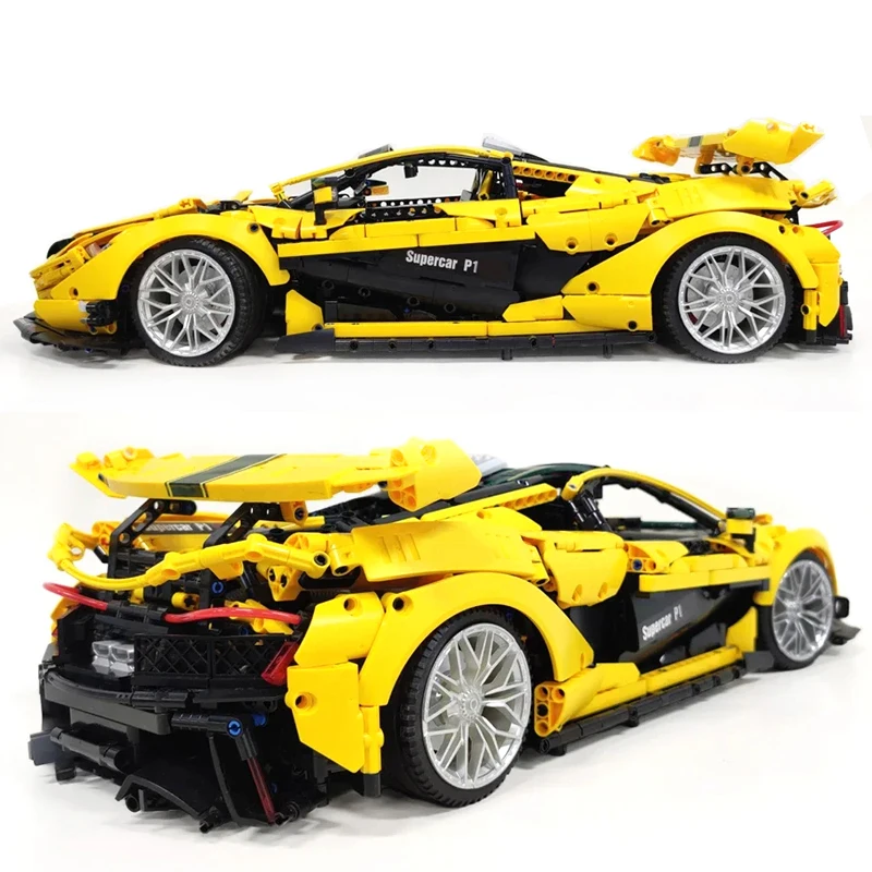 JIESTAR 91101 Technische P1 Super Sport Auto Hypercar Bouwstenen MOC Racing Voertuig Bakstenen Puzzel Kinderen Speelgoed Kerstcadeau