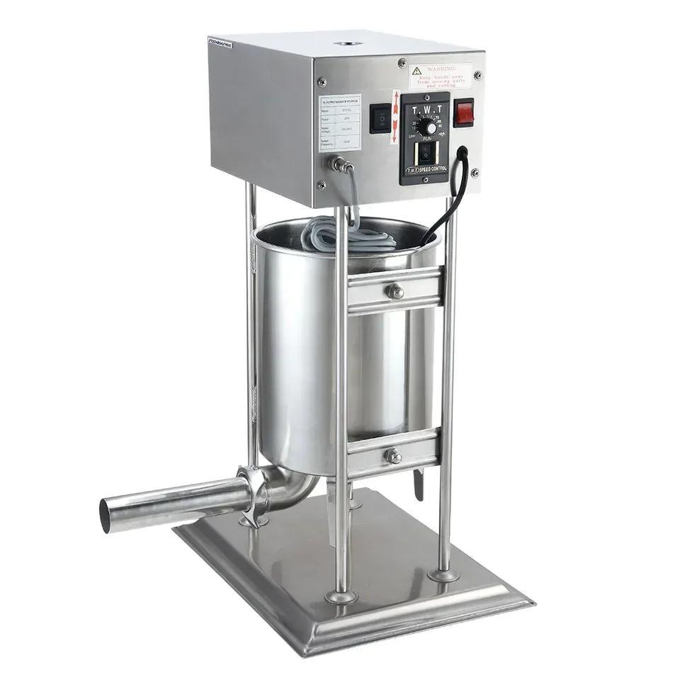 25L Commercial  Sausage Filling Machine Vertical Stainless Steel Sausage Stuffer for Meat Processing