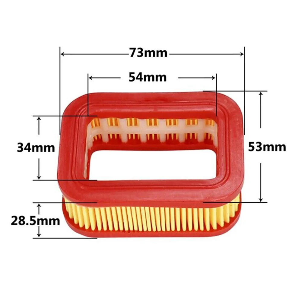 Kit filtro aria 1 pz Kit filtro aria carta motosega di alta qualità per motosega 52005800 5258CC elettroutensili per filtrazione carburante migliorata