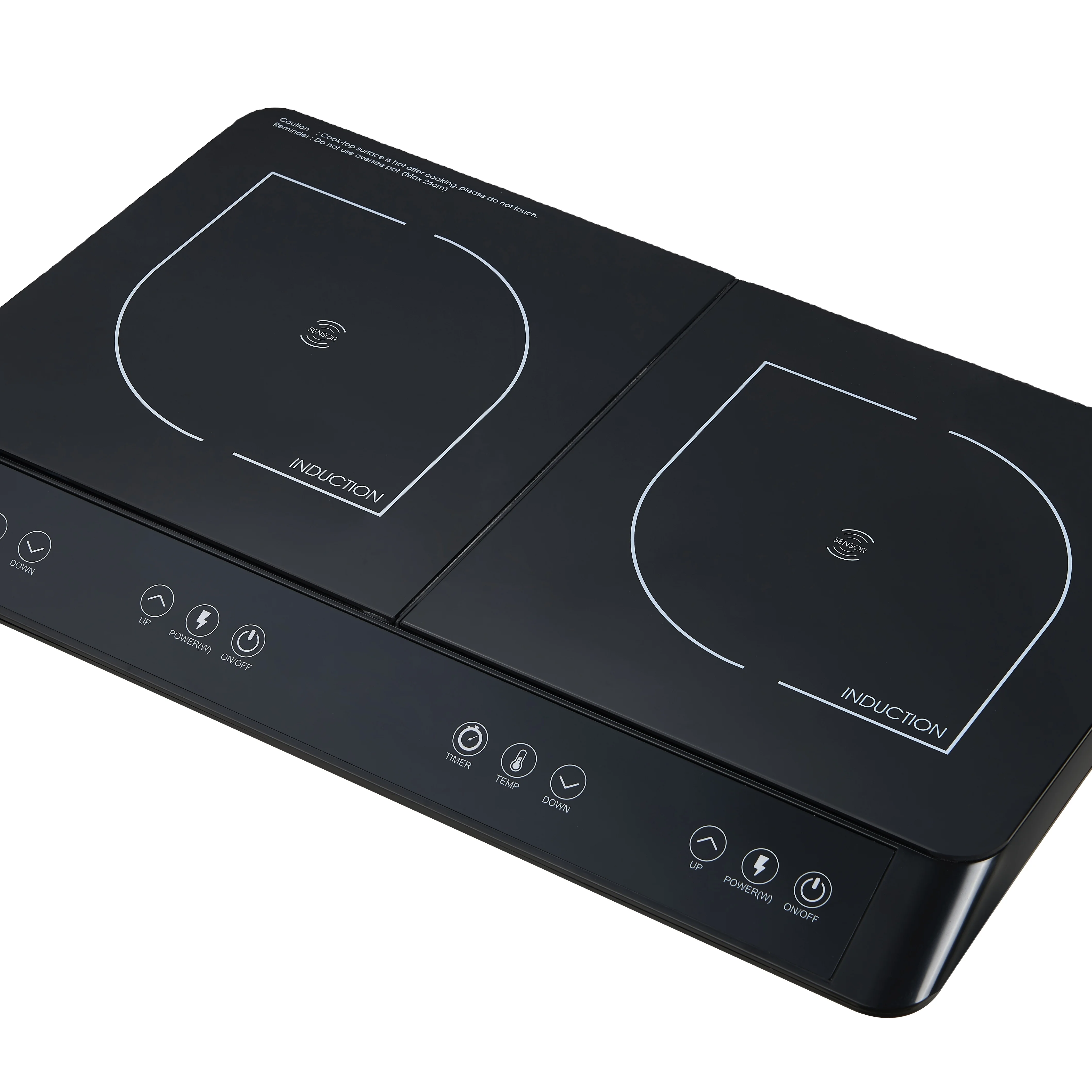 

High Efficiency 2-Burner Induction Cooktop Electric Kitchen Stove Dutch Language Factory Price Table Top Type Induction Cooker