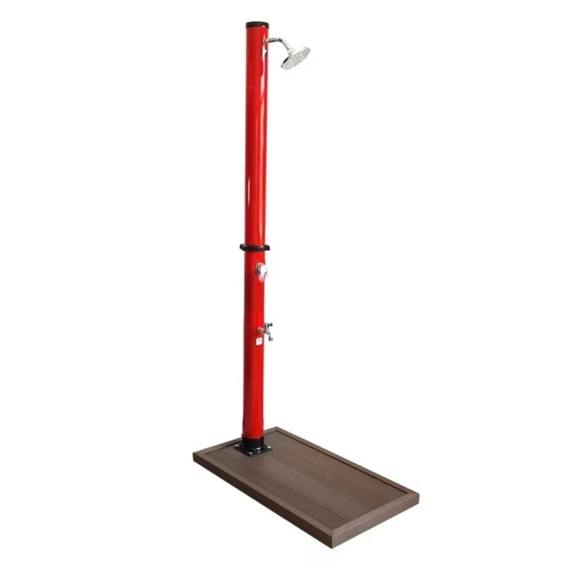 

18L freestanding PVC thermal outdoor garden solar shower