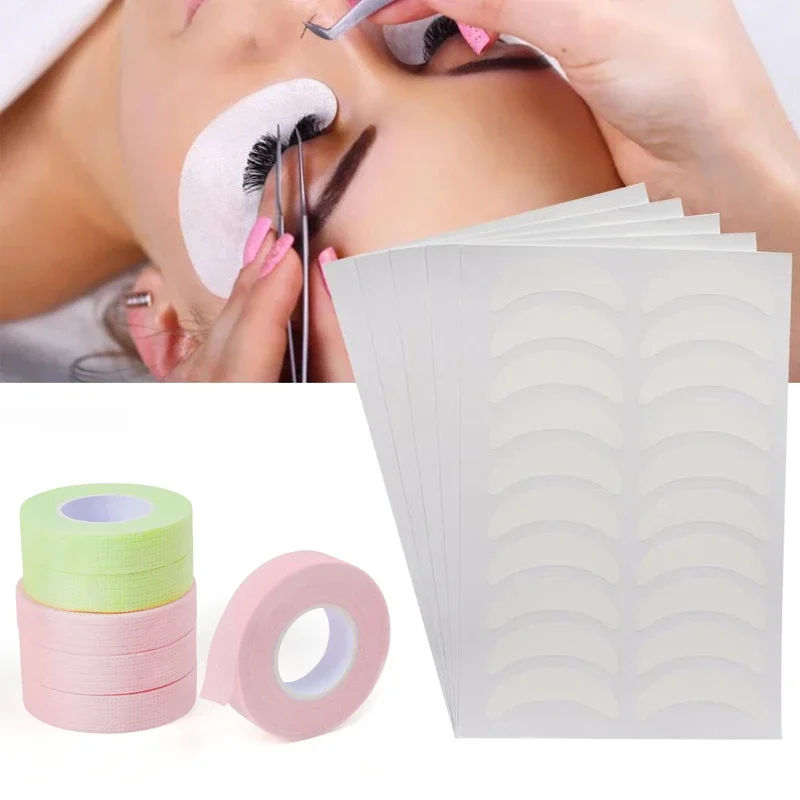 100p/set Paper Patches Eyelash Under Eye Pads Lash Grafting Eyelash Extension Eye Tips Sticker Wraps Make Up Tools Wholesale