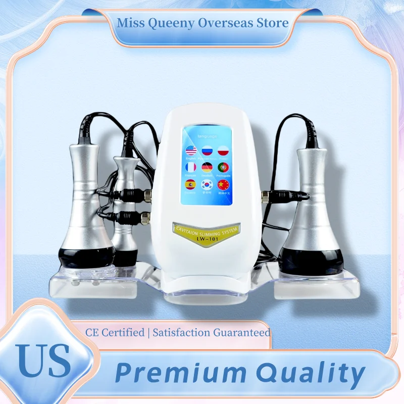 

Miss Queeny 3-in-1 Professional 40K Cavitation Machine （US Fast Shipping)