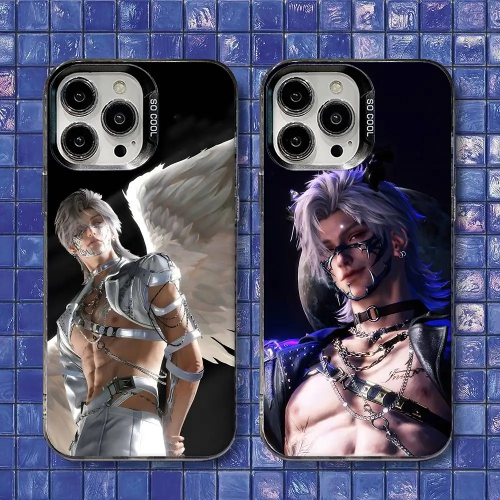 

Sylus Love And Deep Space Phone Case For iPhone 16,15,14,13,12,11,8,7,Pro,Max,Plus,Mini,XS,SE Shockproof Matte Cover