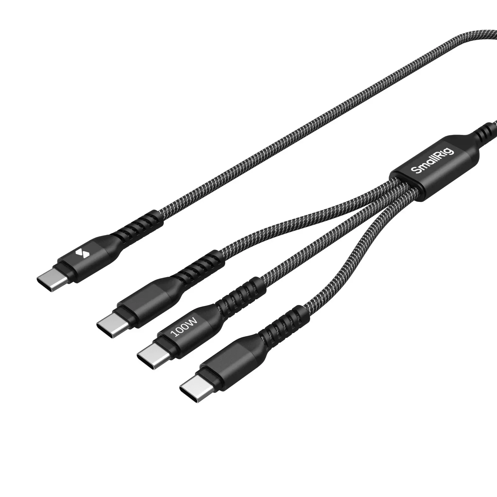 Smallrig 3-in-1 Typ C Ladekabel 1,2 m USB-C auf USB-C Datenkabel für Kamera Smartphone Laptop Aufladen Videoübertragung