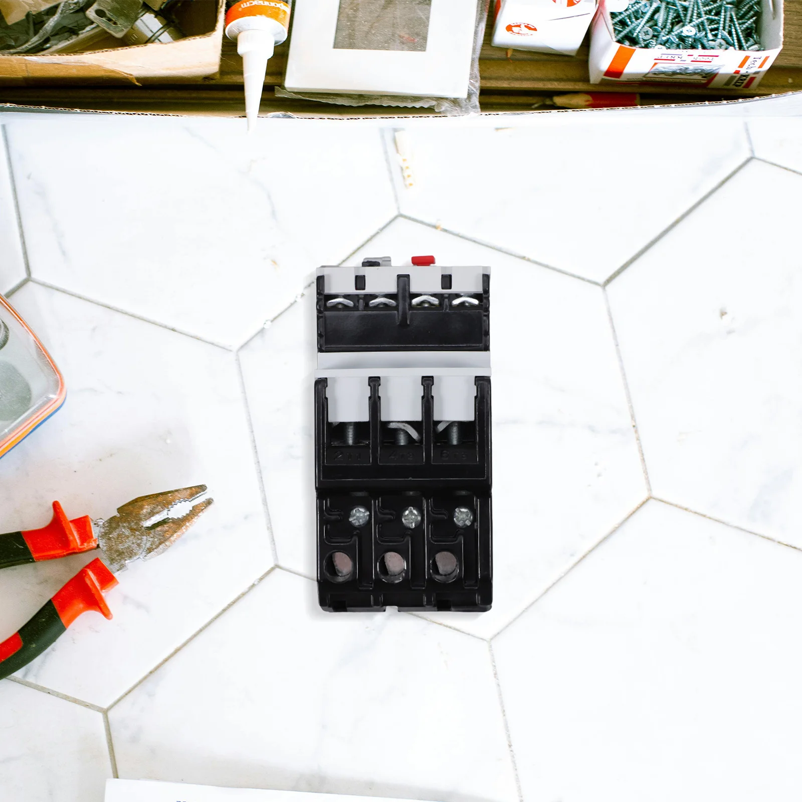 

Thermal Overload Relay for Ac Motors Automatic Reset Function Compatible with Contactors Air Conditioner Heat