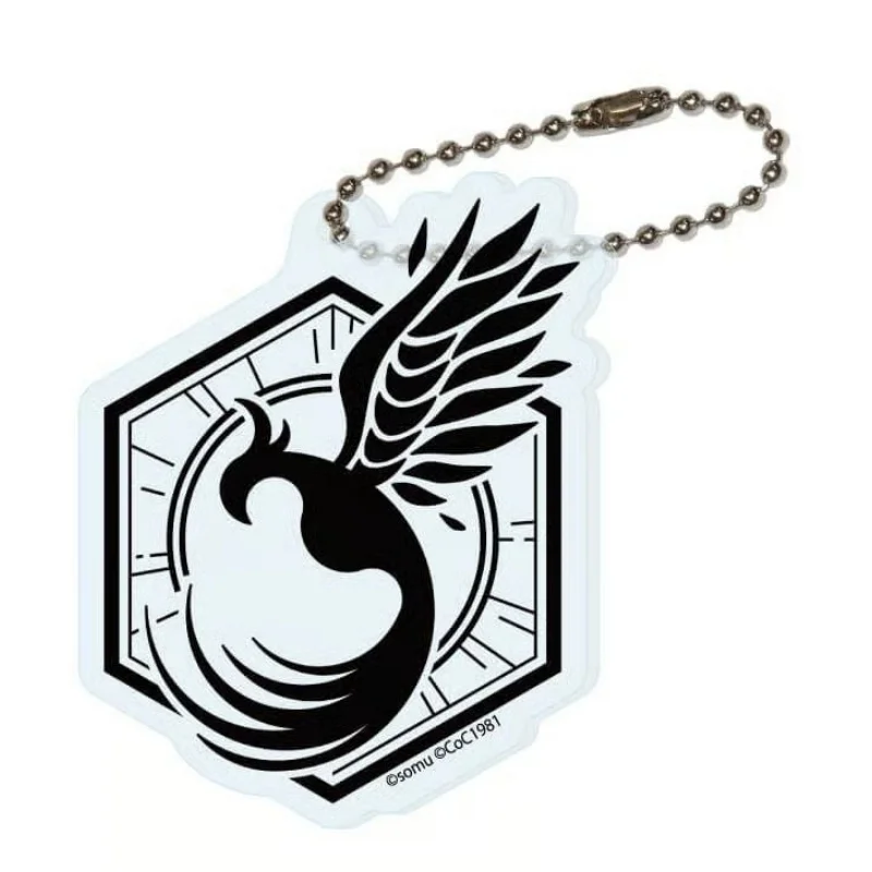 4PCS Bag Decorations Acrylic Pendant Keychain Anime GameTenkei Goka 6CM Xuan Ji/Sheng Lingyuan/Xiao Zheng/Aluojin Cosplay Gifts