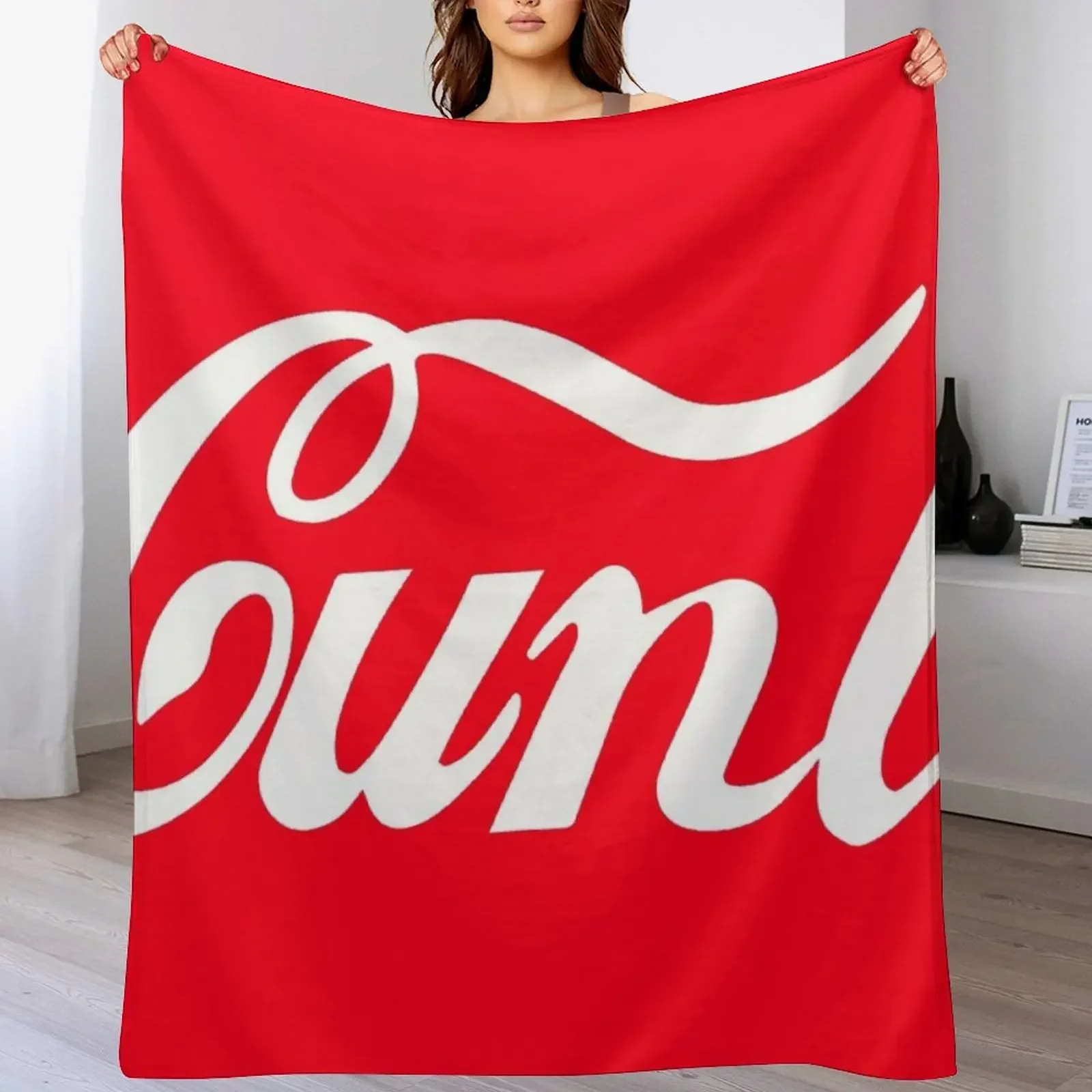 

C*** Throw Blanket Soft Home Decor Blanket for Couch Bedroom