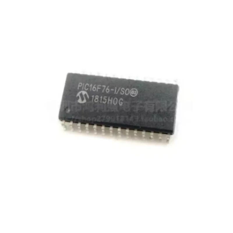 5PCS Original PIC16F76-I/SO Microchip 8-bit MCU SOIC-28 Flash Microcontroller IC Industrial Grade