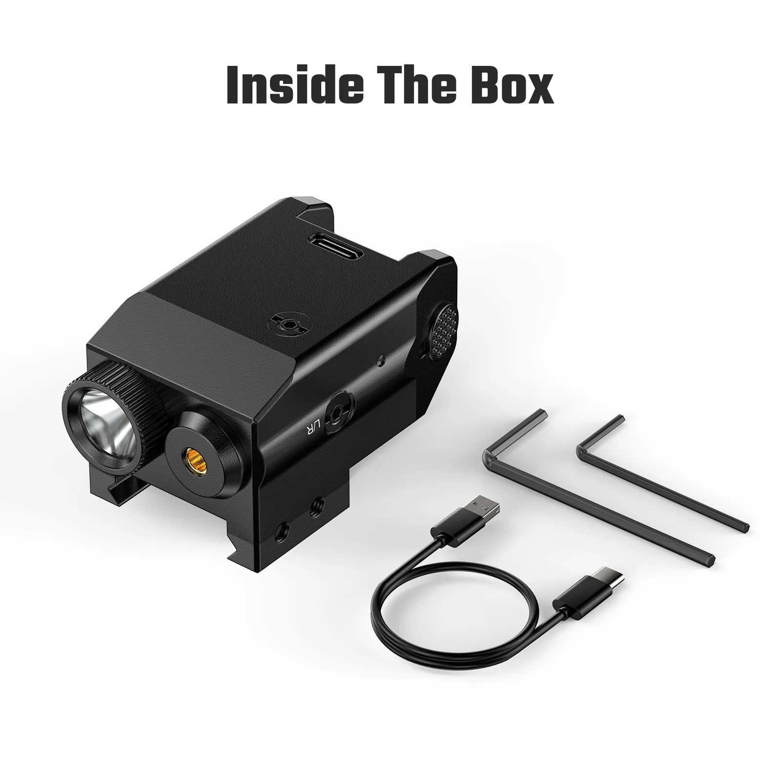 1030 Green/Blue Laser Aiming Tool | 3 Lighting Modes | Fast USB Charge | Trajectory Adjustment.