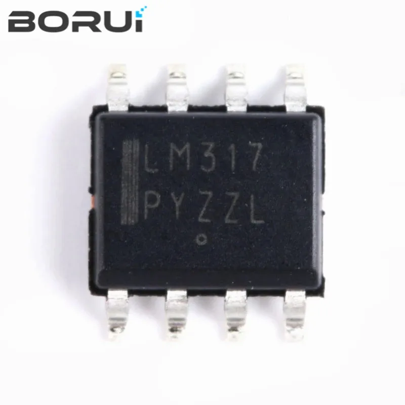 10pcs LM317DR2G SOP-8 LM317LDR2G SOP8 LM317 LM317DR SOP