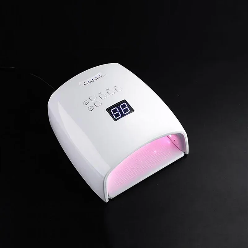 66W Oplaadbare Nagellamp Professionele Gel Polish Droger Draadloze Manicure Machine Draadloze Nail Uv Led Lamp