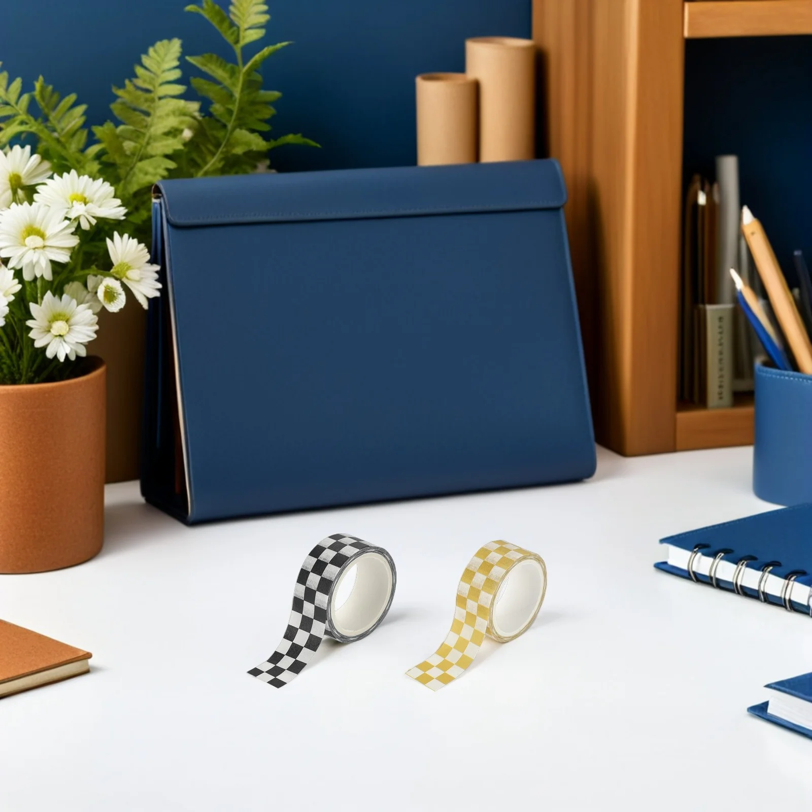 

10Pcs Textured Washi Tape Grid Design Roll Set for Scrapbooking Crafts Journal Decoration Plaid Pattern Adhesive Paper Tape