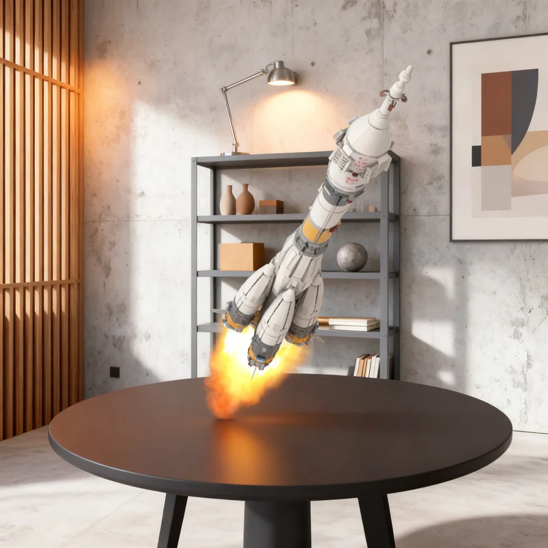 

3743pcs MOC Sojus FG Space Model Building Blocks DIY Gift Creative Collectible Display Decor Premium Adult Kids Desk Home Toy