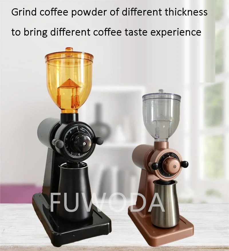 New Style Home Coffee Grinder Professional Coffee Mill Bean Grinder Machine Automatic 8 Gear Adjustable Coffee Bean Pulverizer