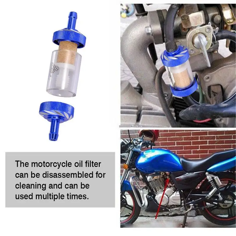 Motorcycle Oil Filter Universal Motorcycle Oil Filter Replacement Oil Filter For ATV Dirt Pit Bike Motocross