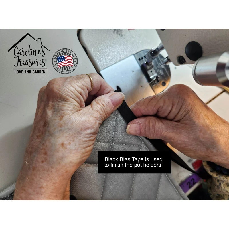 2 قطعة المسترد الذهبي في مجموعة وسادات التدفئة عباد الشمس-حامل الأواني المقاومة للحرارة وحصائر الفرن متينة غير قابلة للانزلاق للطهي في المطبخ #6