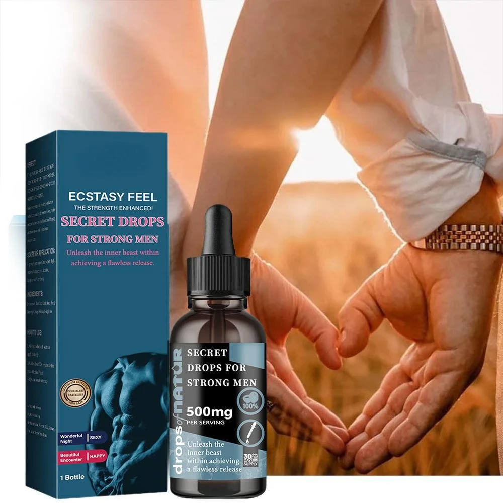 Stamina Boosting for Men, Gotas Secretas, Homens fortes, Aumentar a Sensibilidade Sexual, Adulto P6p5, 30ml