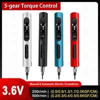 Industrial Grade Quality 3.6V Electric Screwdriver Rechargeable Mobile Phone Precision Screwdriver 5-Gear Cordless Screwdriver