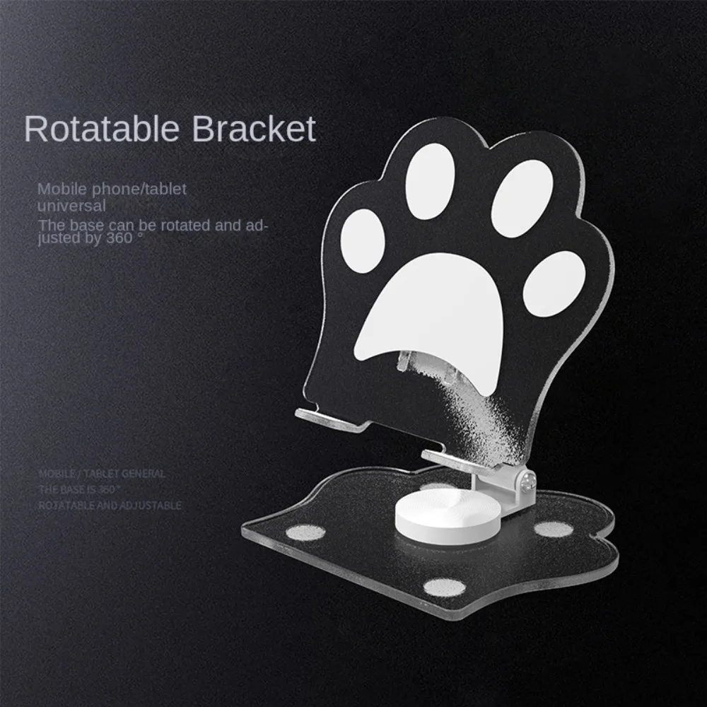 

Cat Claw Mobile Phone Holder Desk Support Portable Mobile Phone Bracket Adjustable Cute Cellphone Stand Dormitory/Travel