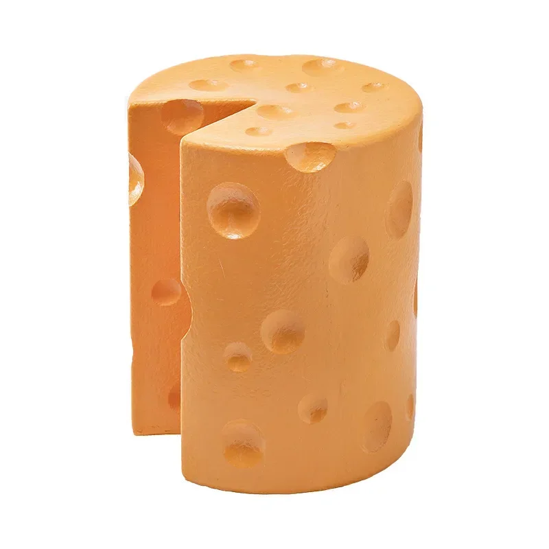 Nordic creative cheese shoe stool INS modern home living room sofa side few Internet celebrity bedroom storage small coffee