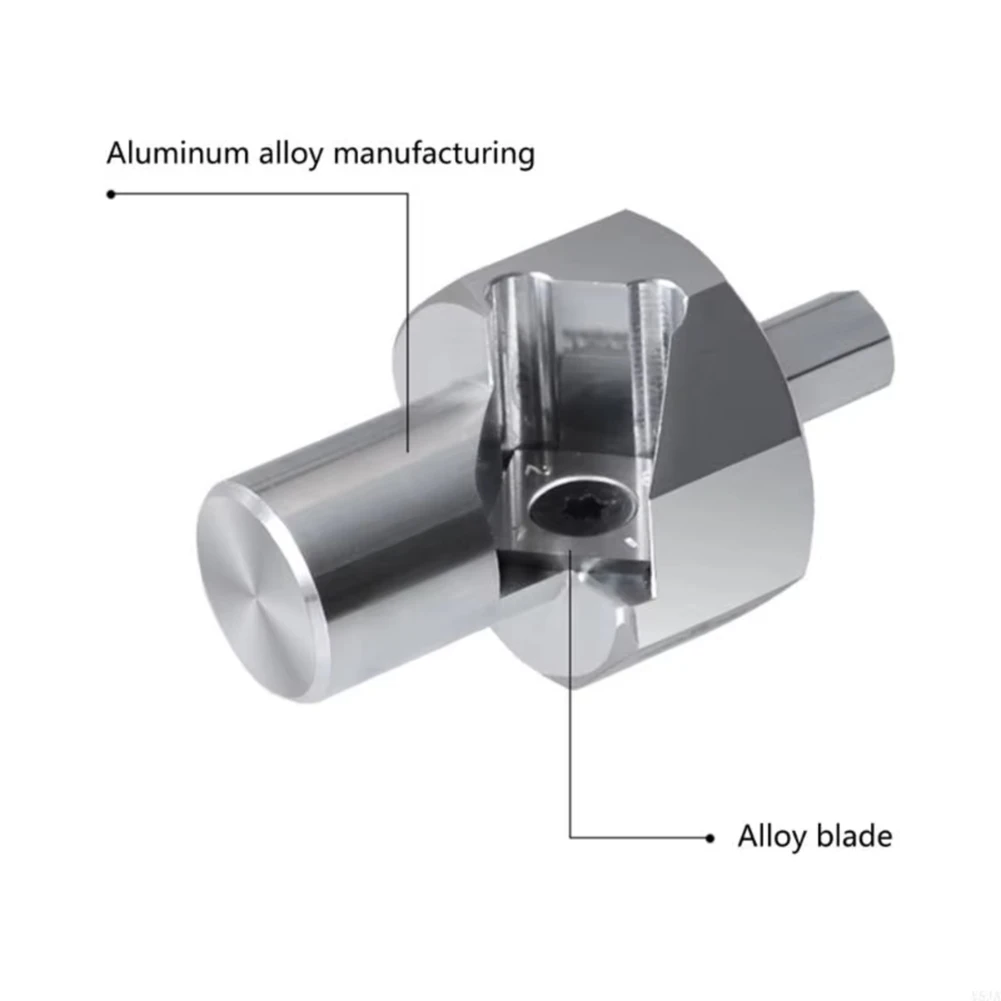 

A03F-деревообрабатывающая электрическая дрель-триммер, набор инструментов, настольная развертка для фаски с отверстиями для собак, 20 мм + 19 мм, хвостовик из алюминиевого сплава
