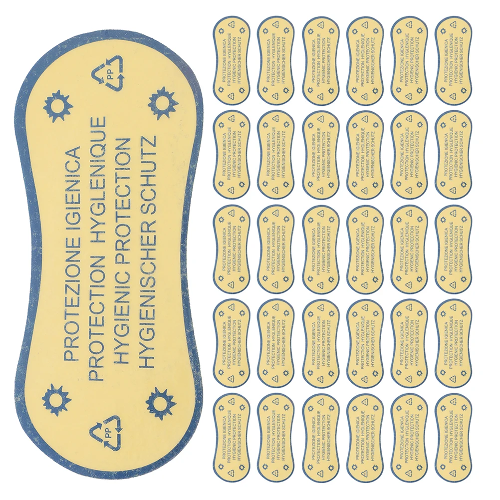 100pcs Swimsuit Protective Labels Lingerie Liners Clear Adhesive Stickers Try On Privacy Protection Bathing Suit Inserts