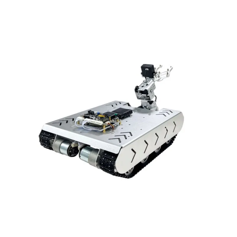 

CHKJ TS100L STM32 Robot Chassis ROS Robot Platform with Electronic Control & Robot Arm & 448PPR Encoder