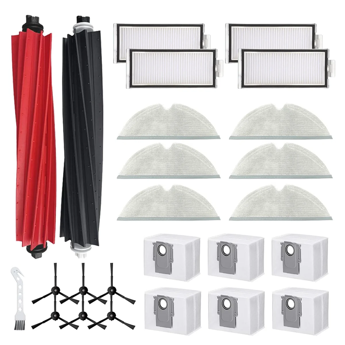 Accessory Set for Roborock Q8 Max+ / Q8 Max / Q5 Pro+ /Q5 Pro Vacuum Cleaner Main Side Brush HEPA Filters