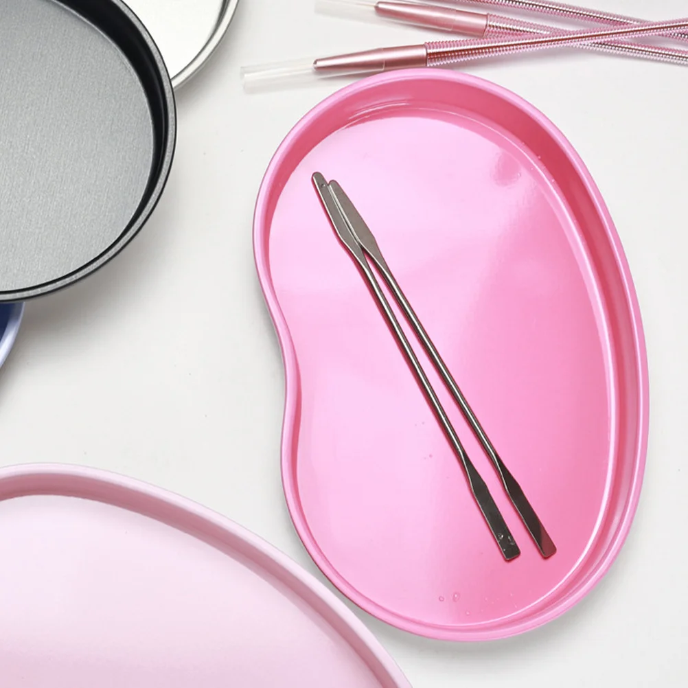 

2Pcs Stainless Steel Jewelry Tray Reliable Holder for Organizing Small Items Desk Vanity Accessory Storage Tray for Jewelry