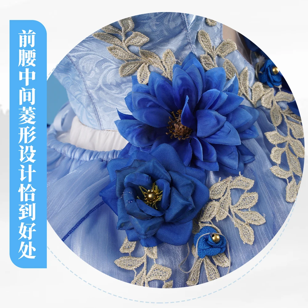 جينشين إمباكت نيلو أزياء تنكرية للهالوين وعيد الميلاد لعب الأدوار مقاس الحفلات S-XL سلع جديدة في المخزون تنورة باليه Mooyiyi