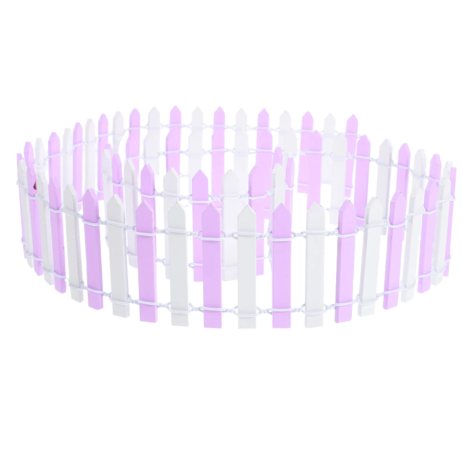 

Miniature Wooden Fence Small Garden Micro Landscape Ornaments Mini Tiny Fence Fairy Garden Decorations DIY Crafts