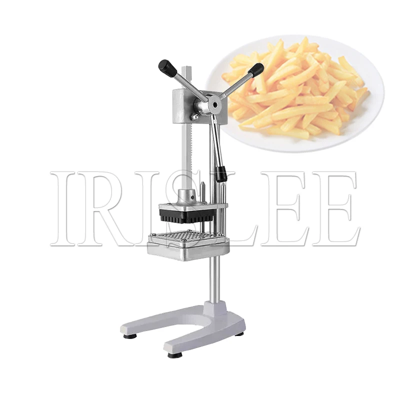 

Vertical Manual French Fries Cutter Machine Potato Slicer Chip Cutter With 3 Blades Vegetable Fruit Cutter Kitchen Tools