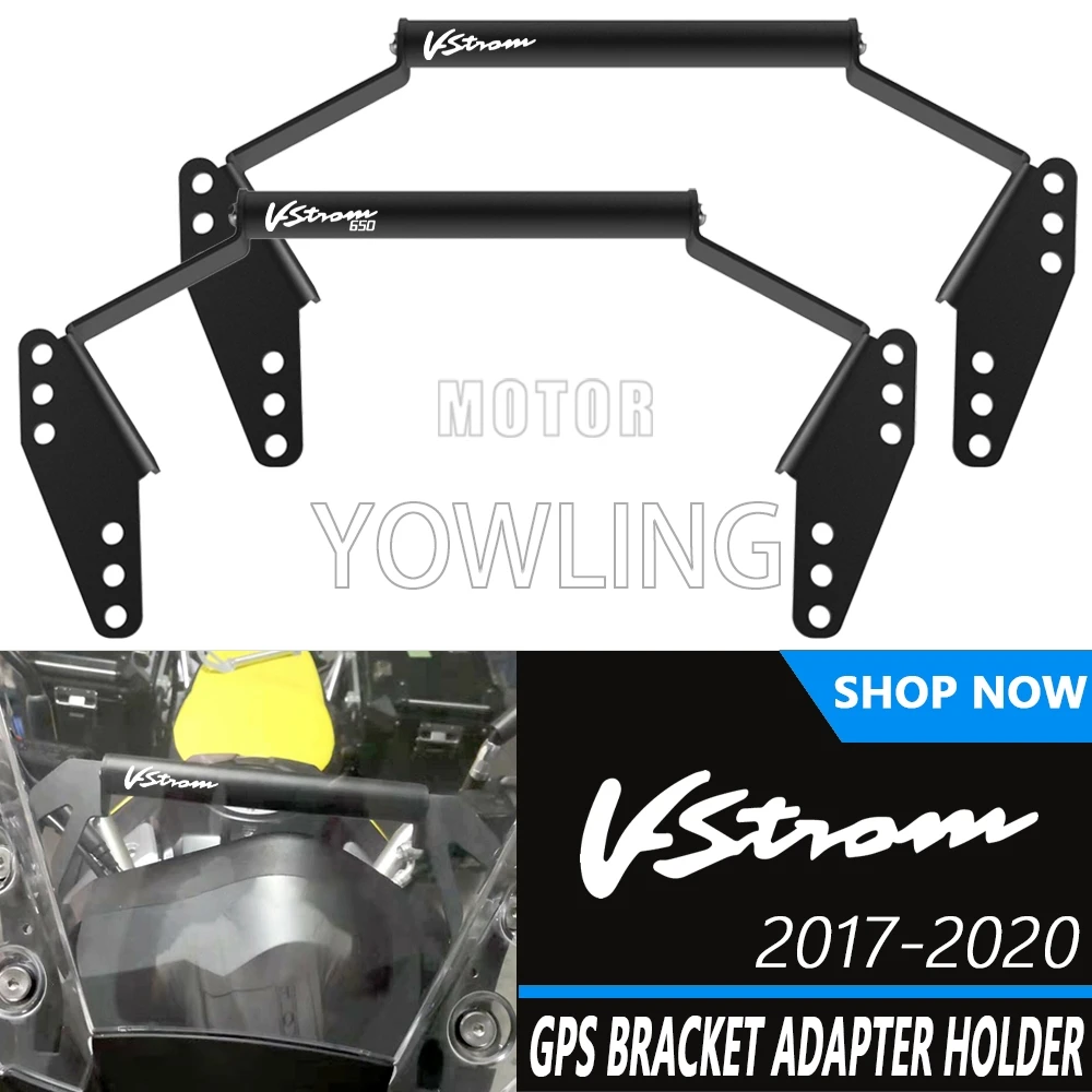 

For SUZUKI DL650 Vstrom 650 XT 650XT V-strom650 2017-2022 Motorcycle Accessories Phone Holder Stand GPS Navigation Plate Bracket