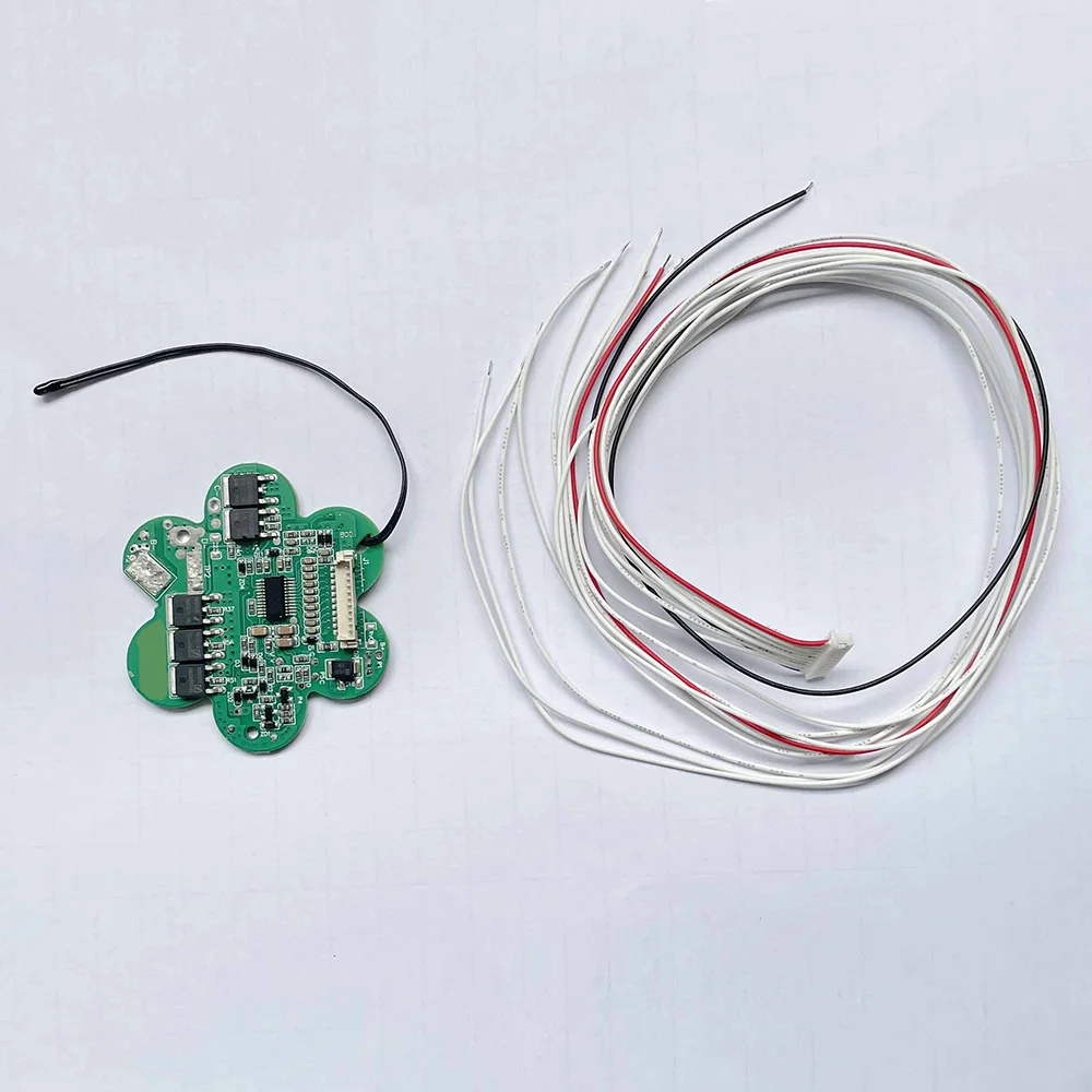 10S 15A 36V CUTTLE Bottle BMS mały rozmiar portu ładowania jest chroniony 10S15A Li-ion BMS dla e-bike Haitu DC-2C DC-1C obudowa baterii