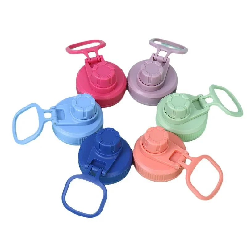 Insulated Cup Lid Space Pot Plastic Thermos Cup Lids New Products Space Pot Cup Lid Universal Caliber Two-finger Lids