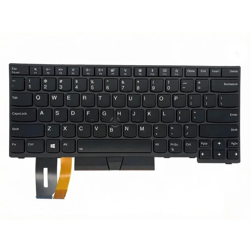S  For Lenovo Thinkpad T480S E480 L480 T495 T490 P43S US backlit keyboard 01YP280