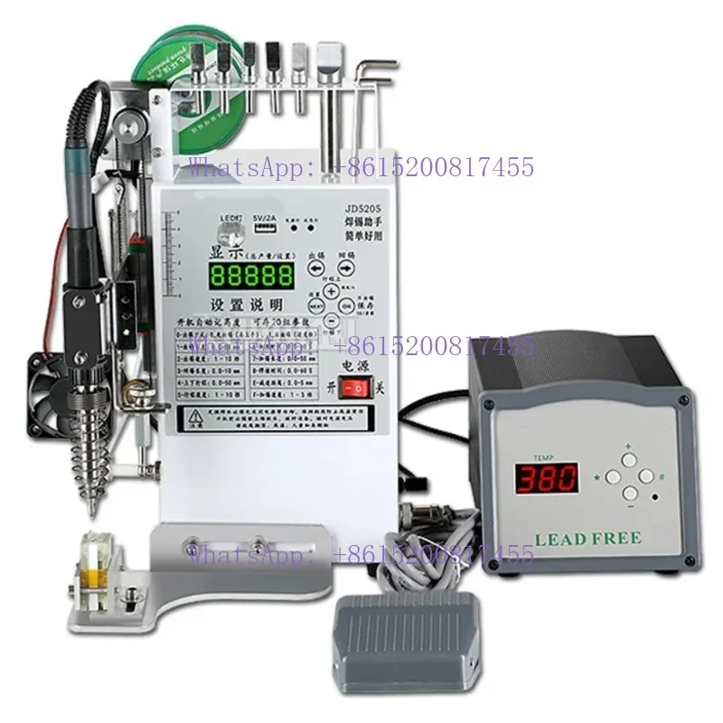 Circuit Board Soldering Semi-automatic Soldering Iron Machine Foot Control