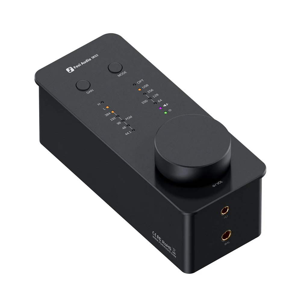 

Audio SK02 Desktop Headphone Amplifier Decoder Audiophile Portable USB Device