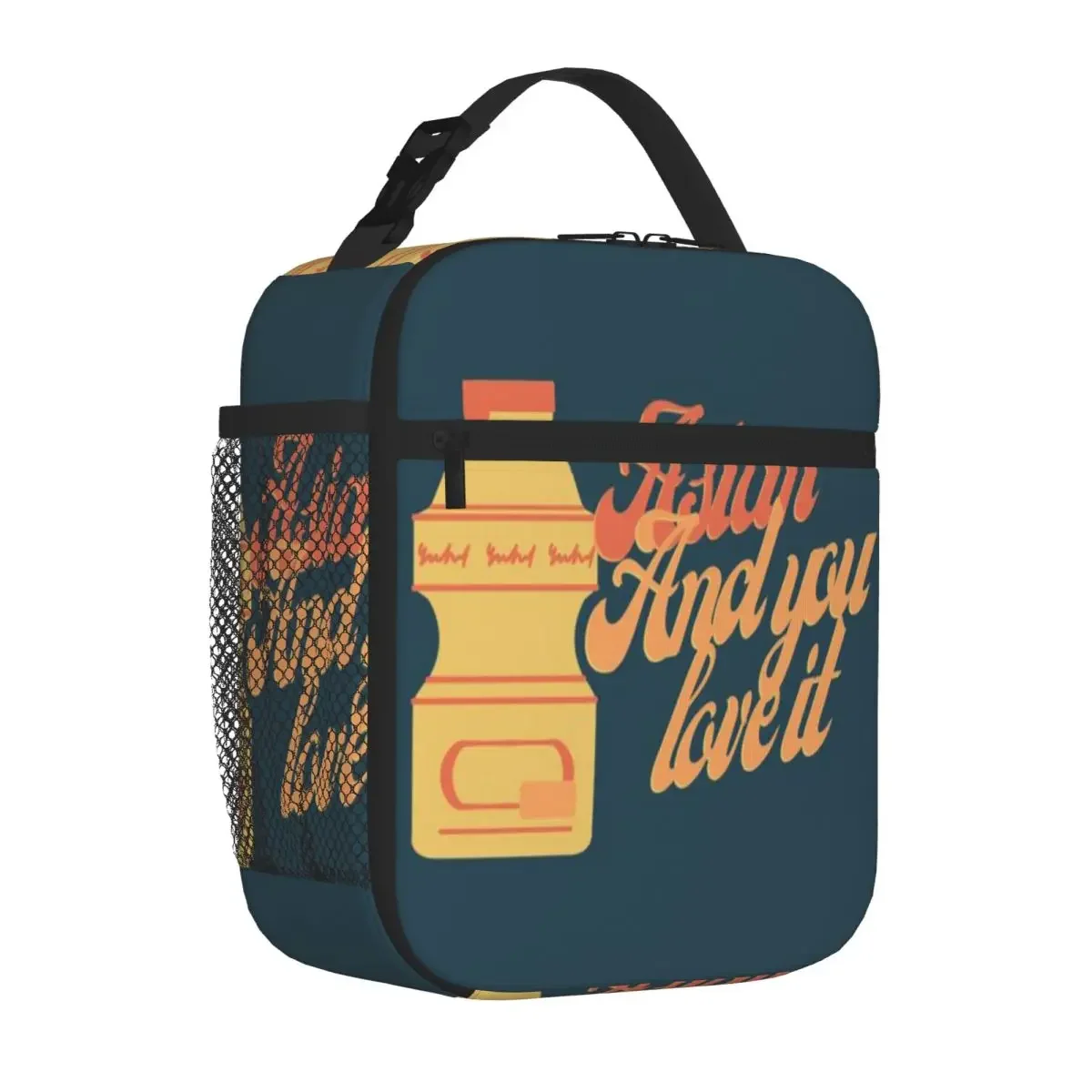 Hot Sale Small Delicious Drink Watercolor Small Lunch Bag Family Picnic Kids Lunch Bag