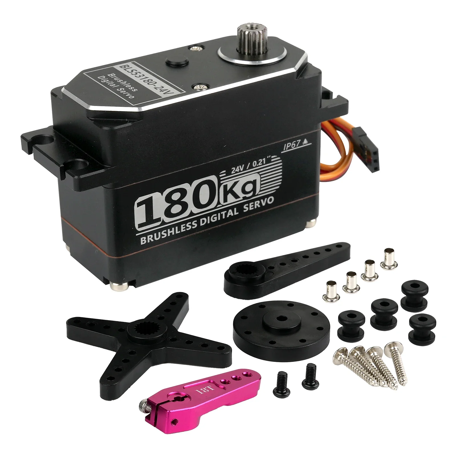 SAVOX-0236 Servo digitale senza spazzole 24V Coppia 180KG per auto RC Redcat HPI Baja 5B SS 1/5