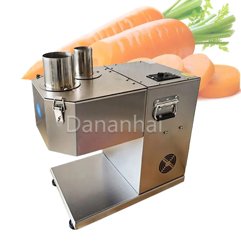 Commercial Electric Potato And Lotus Root Slicer, New Cucumber And Eggplant Slicer