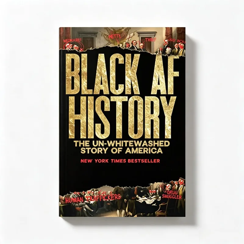 Black AF History American+Rebuilding Civilization Hardcover  History Encyclopedia Reading 2 Books