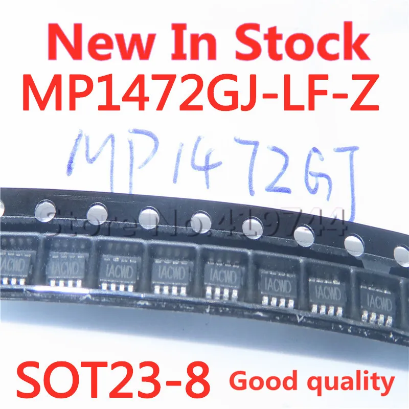 

10PCS/LOT Quality 100% MP1472GJ-LF-Z MP1472GJ MP1472 SOT23-8 Buck regulator chip In Stock New Original