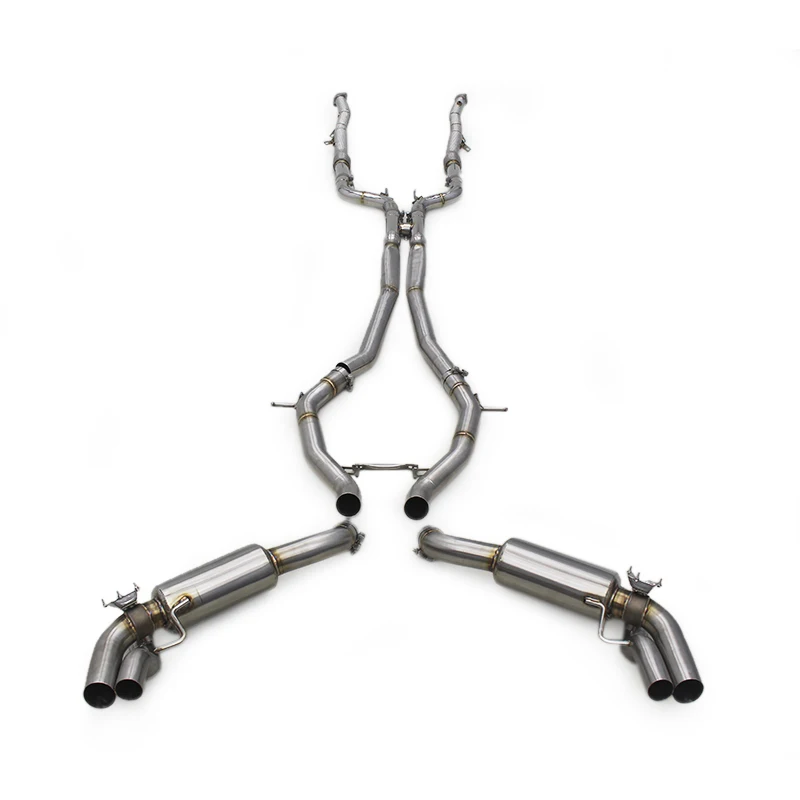 

Stainless Steel High-performance Valvetronic Cat-back Downpipe Exhaust Pipes For Mercedes-Benz S63 AMG COUPE C217 5.5T 2012-2019