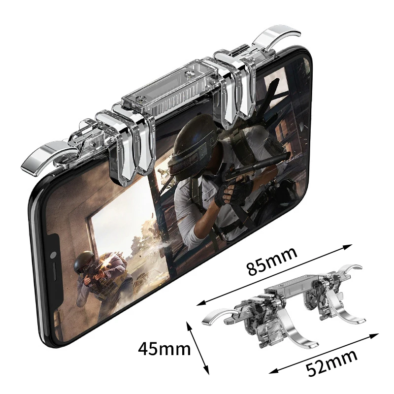 مشغلات ألعاب الهاتف المحمول لـ PUBG/Free Fire/COD - أزرار حساسة باللمس عالمية لهواتف iPhone وHuawei، لعبة محسنة #6
