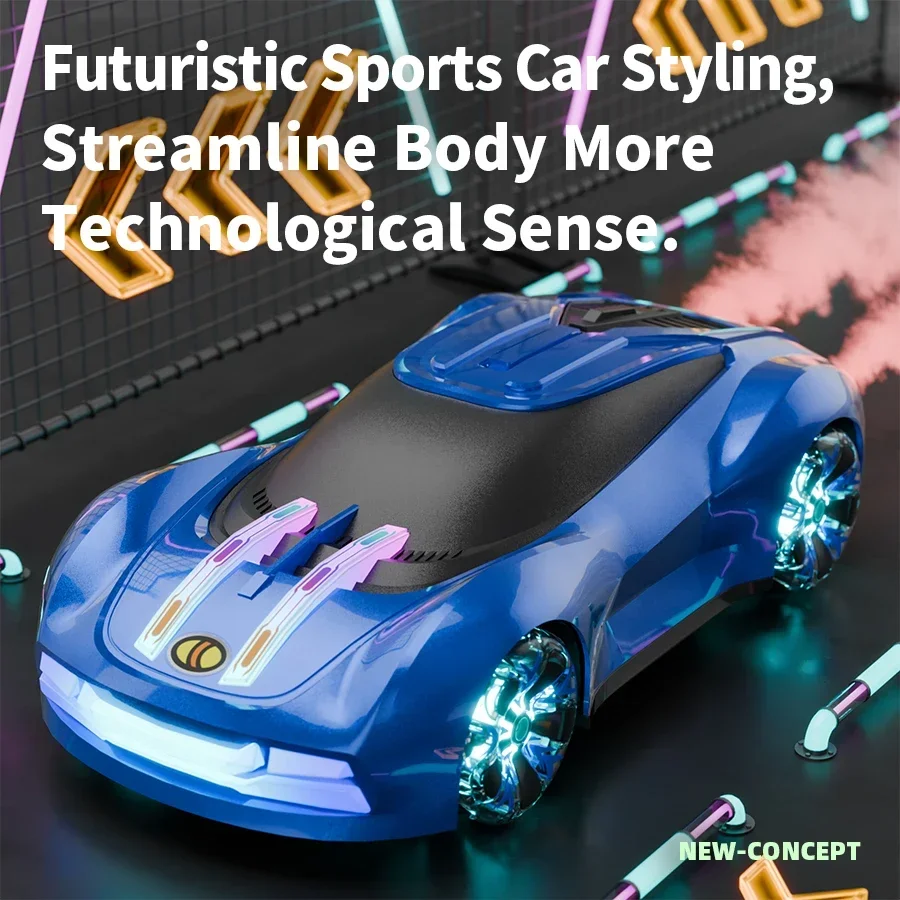 

2,4G мини двойной пульт дистанционного управления, трюк, дрифт, спортивный автомобиль, двойной спрей, распознавание жестов, ослепительный свет, автомобиль, многопользовательская детская игрушка